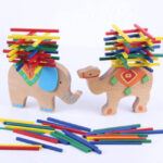 Balance beam learning toys parent-child interactive game - Image 2