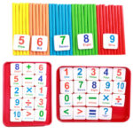 Counting stick magnetic stickers math teaching aids learning toys - Image 3